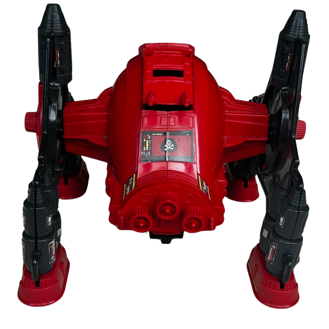 Action Force Roboskull complete with Red Wolf by Palitoy Red Shadows 204