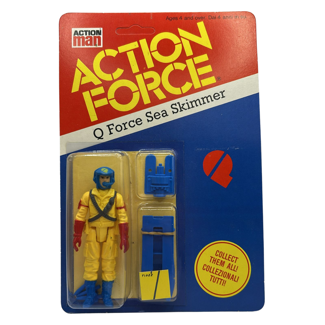 Action Force Sea Skimmer Q Force MOC Action Figure on card unpunched