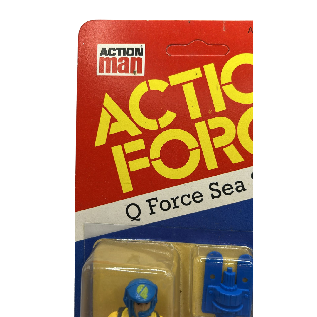 Action Force Sea Skimmer Q Force MOC Action Figure on card unpunched