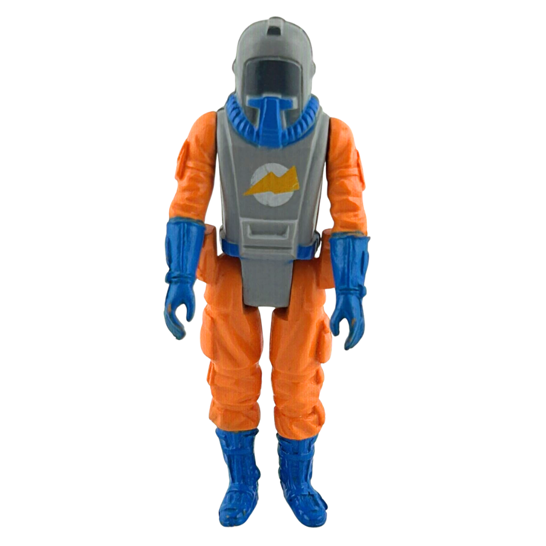 Action Force Space Force Security Trooper figure near complete by Palitoy 86