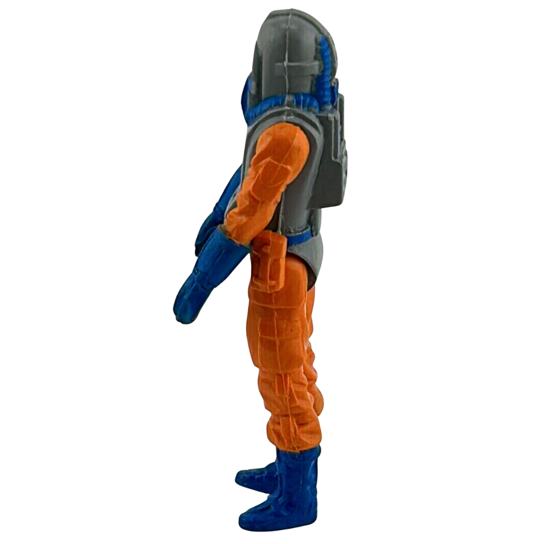 Action Force Space Force Security Trooper figure near complete by Palitoy 86