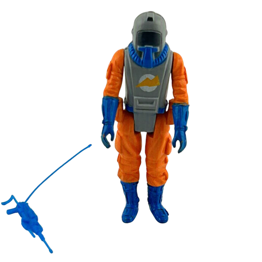 Action Force Space Force Security Trooper figure near complete by Palitoy 86