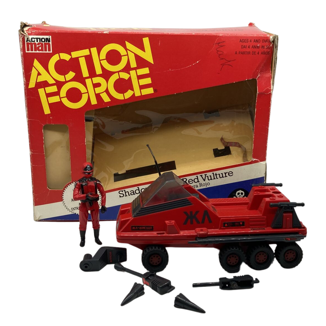 Palitoy Action Force Red Shadows Shadowtrak boxed