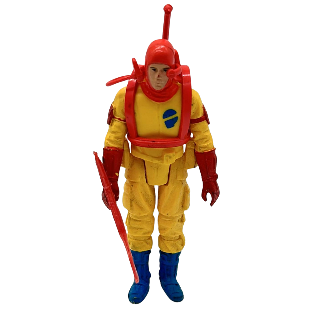 Action Force Sonar Officer complete Q Force Palitoy Figure 1980s 335A