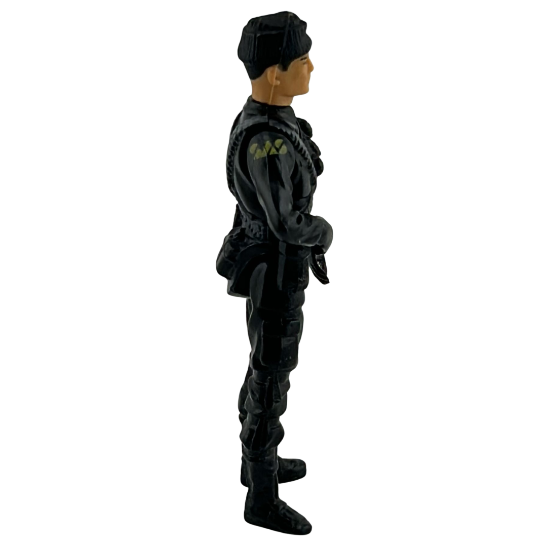 Action Force Stakeout Boat Patrol with vehicle figure by Palitoy VERY GOOD 113