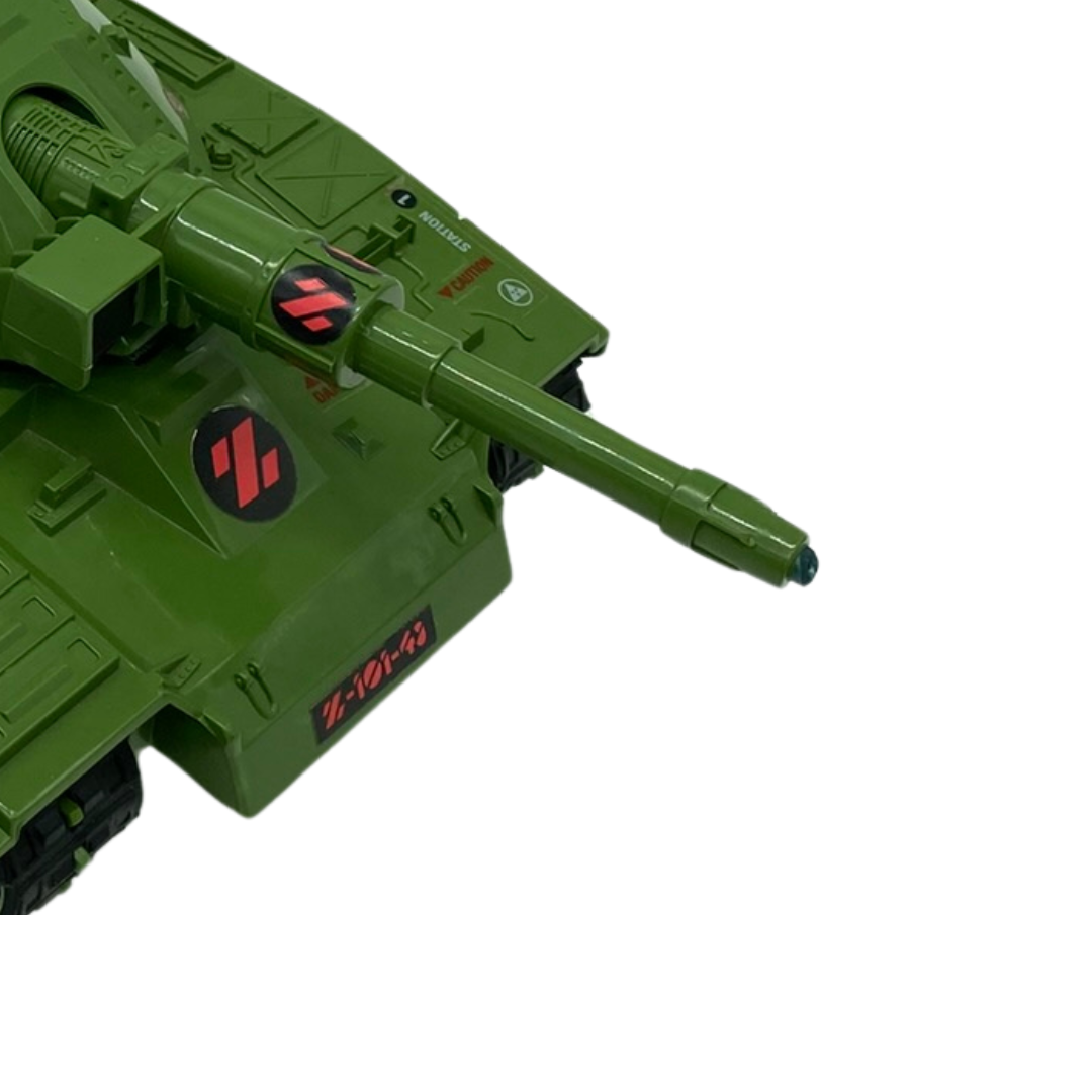 Action Force Battle Tank Z Force complete with top gun & battery cover 730