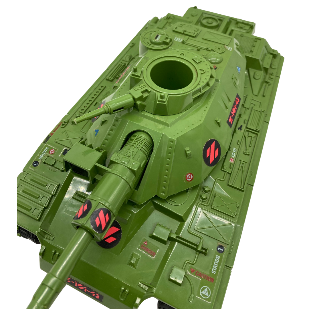 Action Force Battle Tank Z Force complete with top gun & battery cover 730
