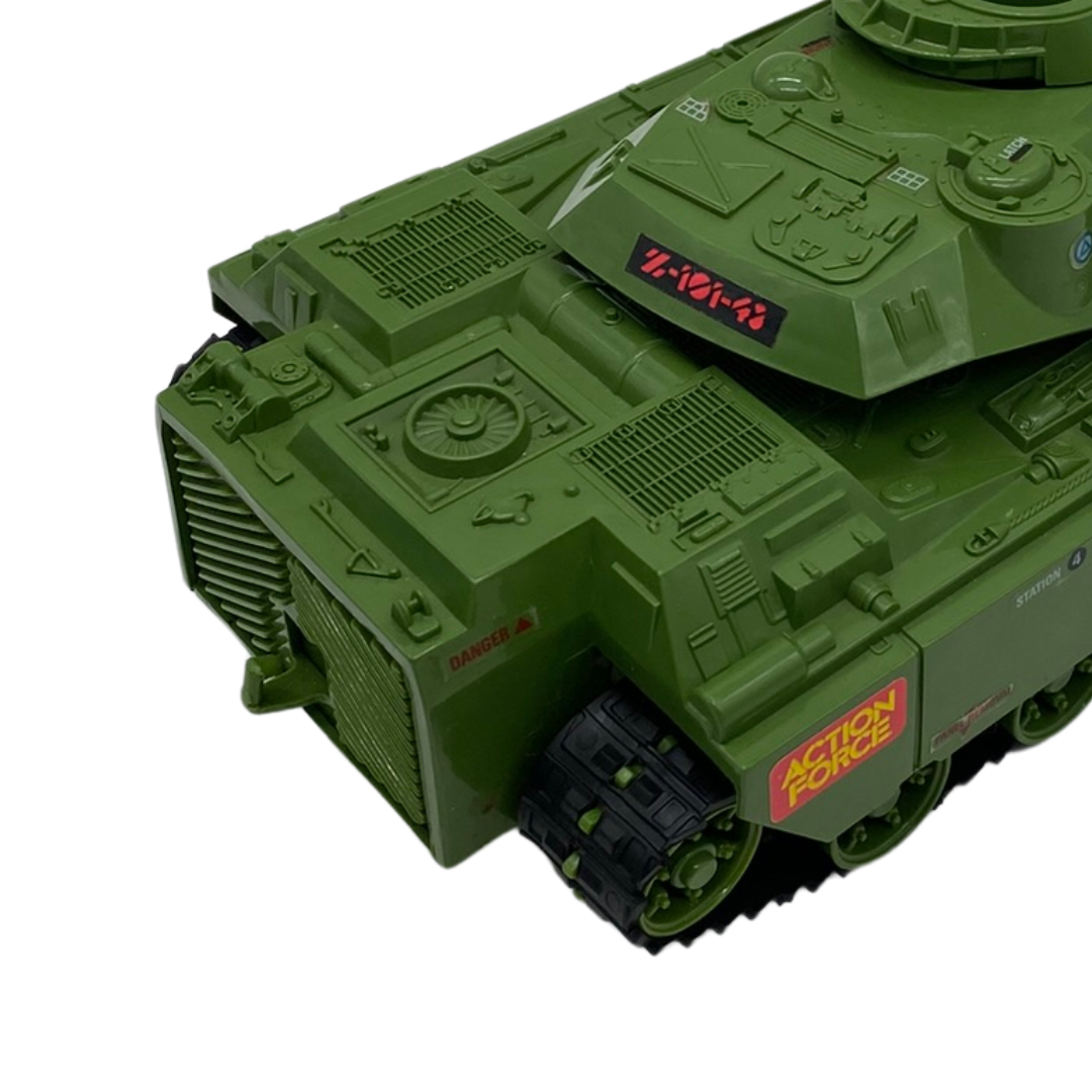 Action Force Battle Tank Z Force complete with top gun & battery cover 730