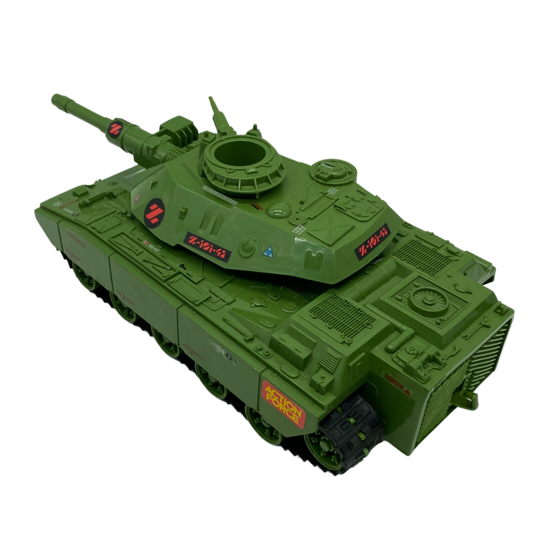 Action Force Battle Tank Z Force complete with top gun & battery cover 730