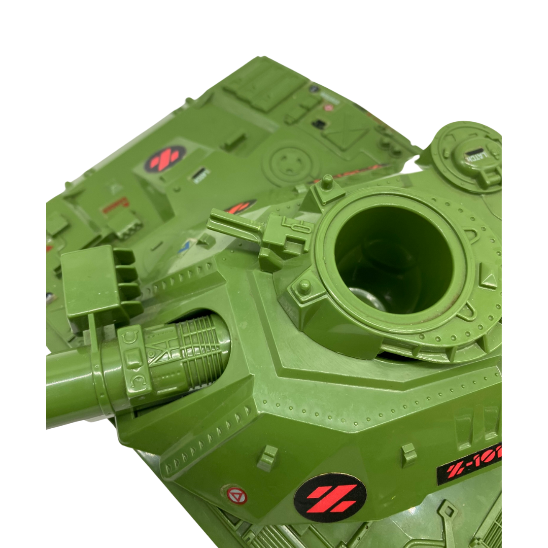 Action Force Battle Tank Z Force complete with top gun & battery cover 730