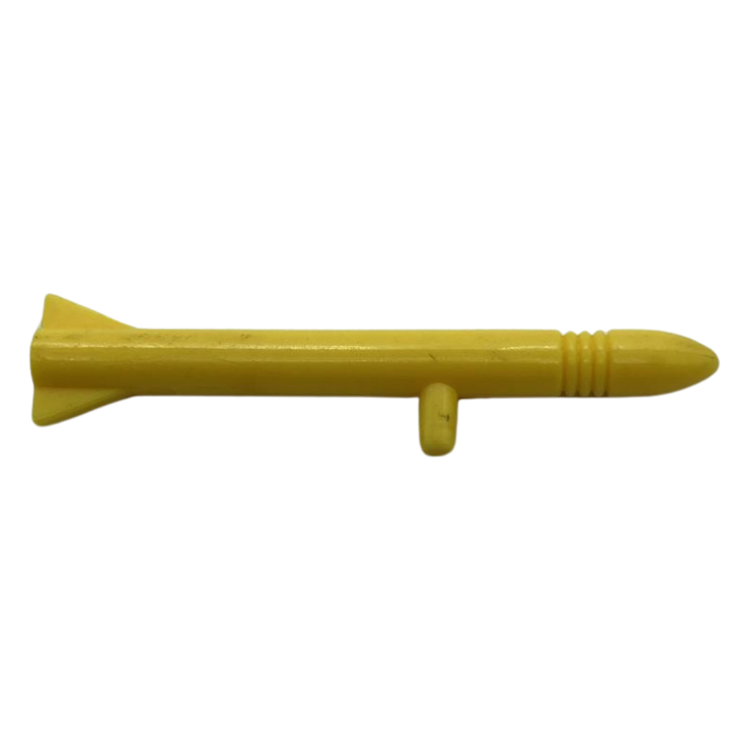 Action Force yellow missile for Stingray and Swordfish, part, accessory