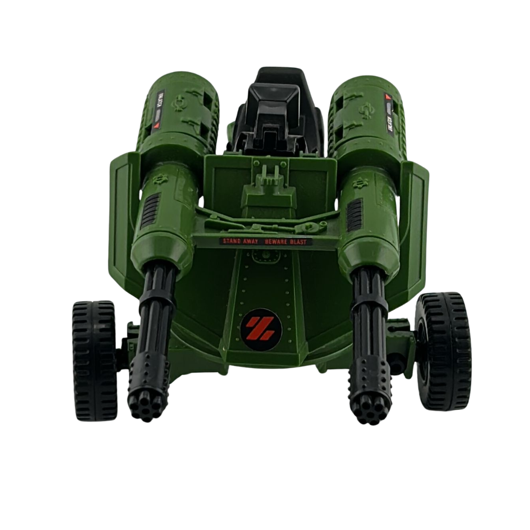 Action Force Whirlwind cannon complete with box by Palitoy 194