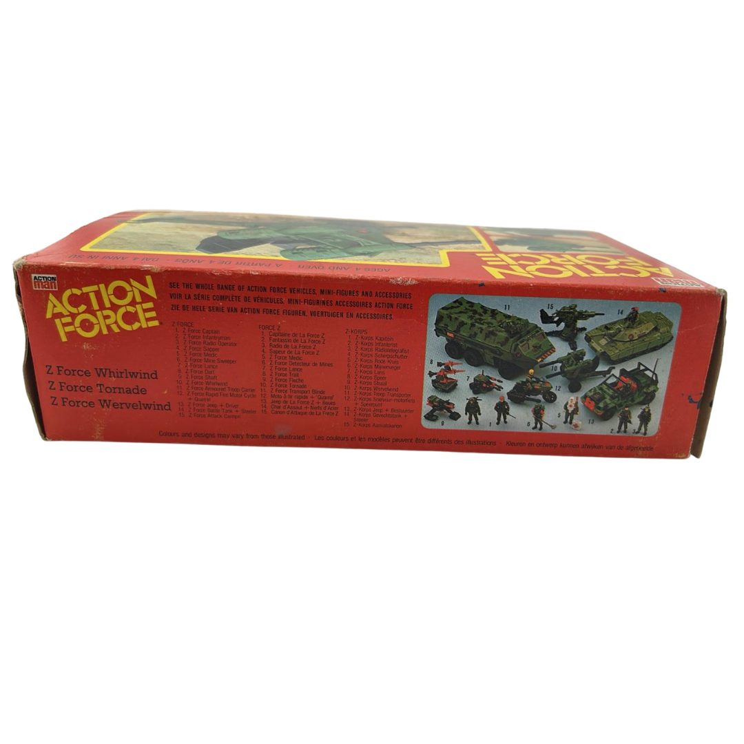 Action Force Whirlwind cannon complete with box by Palitoy 194