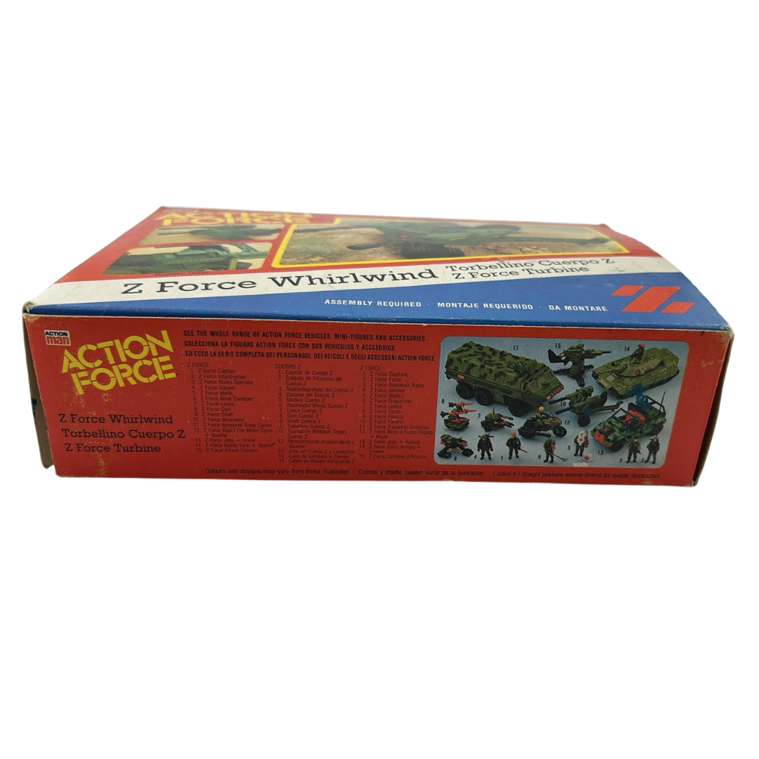 Action Force Whirlwind cannon complete with box by Palitoy 194