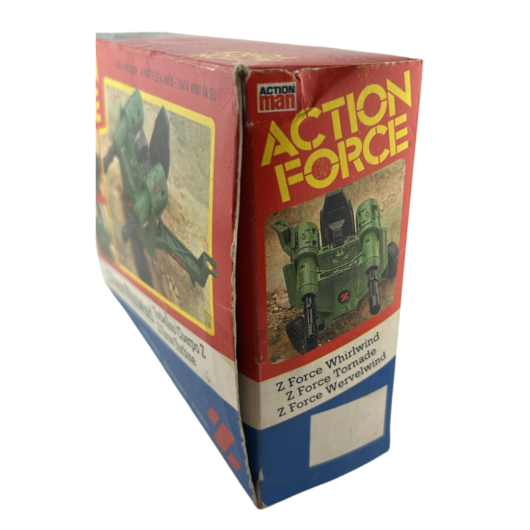 Action Force Whirlwind cannon complete with box by Palitoy 194