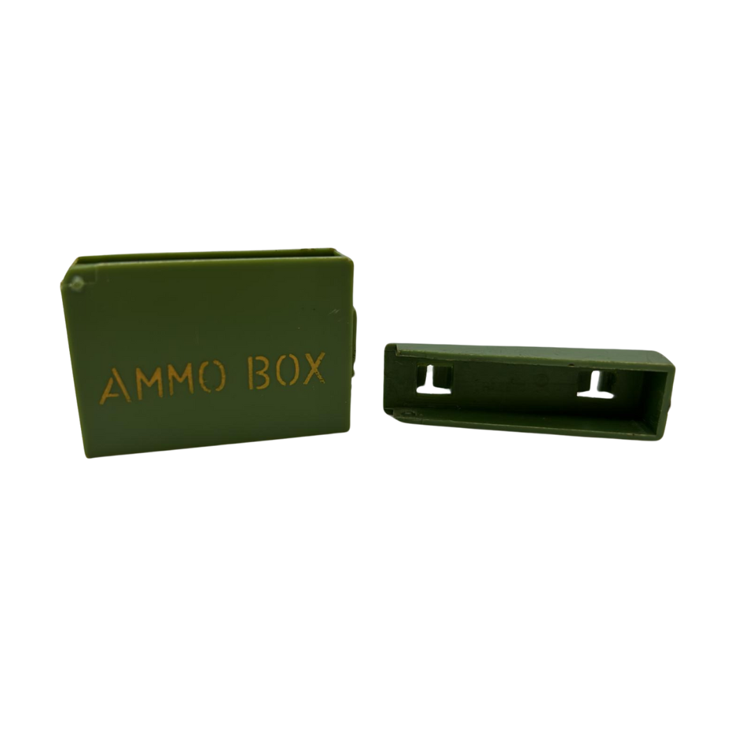 Action Man 1970's Vintage Army Soldier Ammo Box x3 297