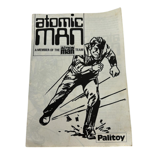 Vintage Action Man Atomic Man Palitoy instructions leaflet 94