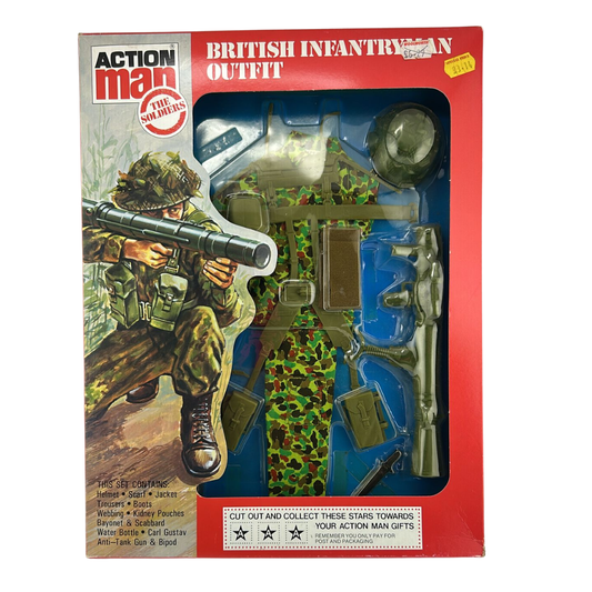 Action Man British Infantryman outfit MOC VAM by Palitoy