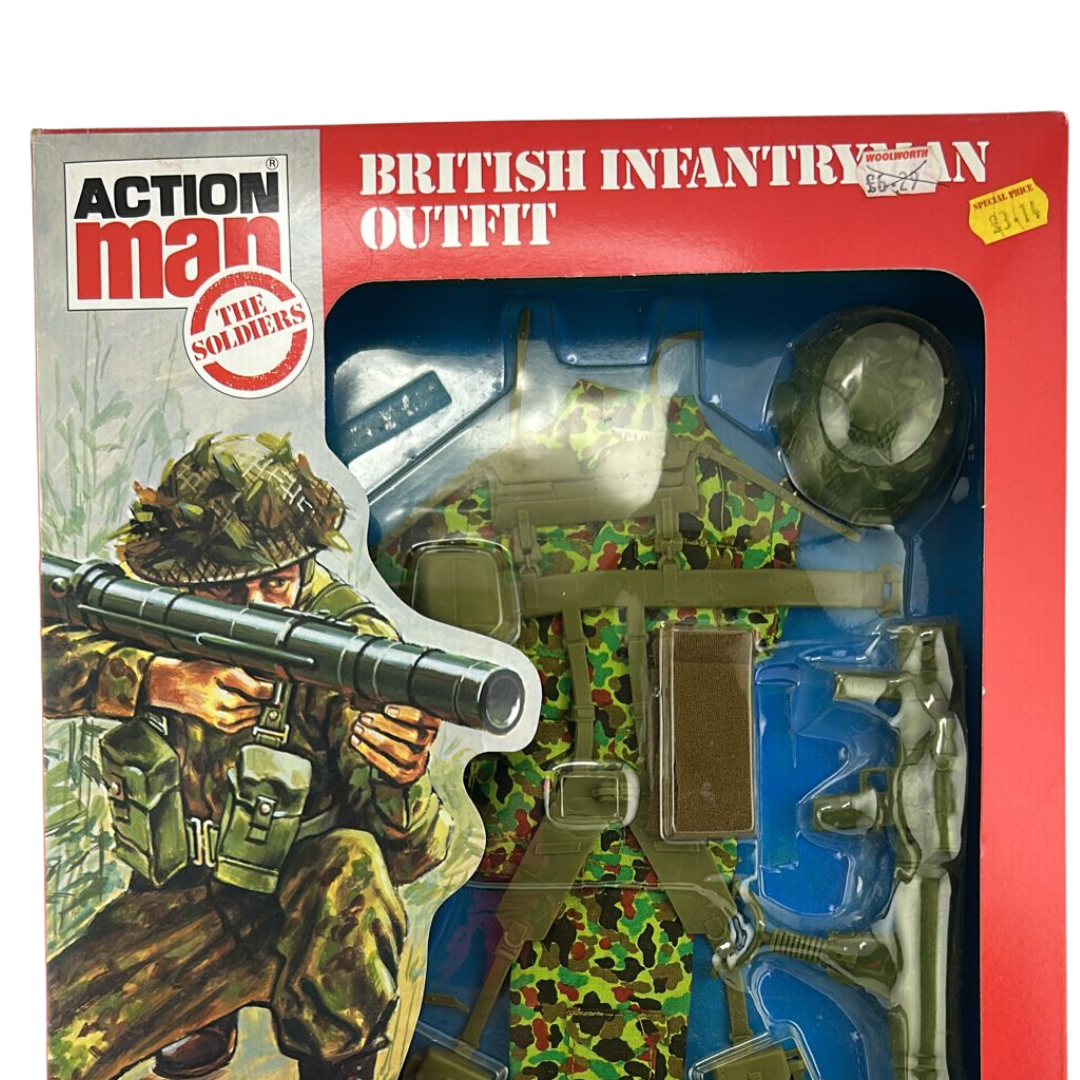 Action Man British Infantryman outfit MOC VAM by Palitoy