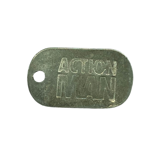 Vintage Palitoy Action Man metal dog tag part 2855