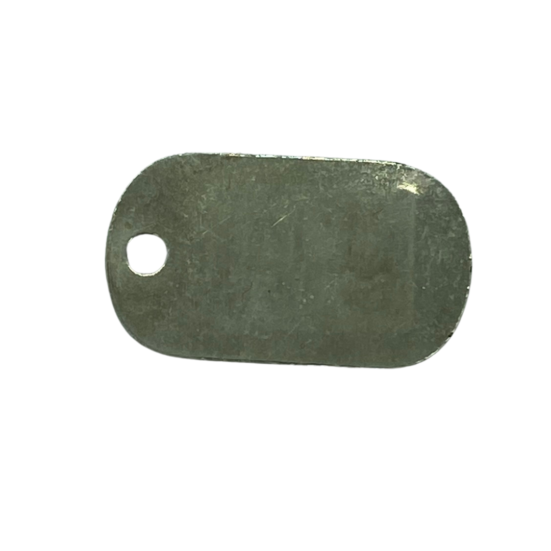 Vintage Palitoy Action Man metal dog tag part 2855