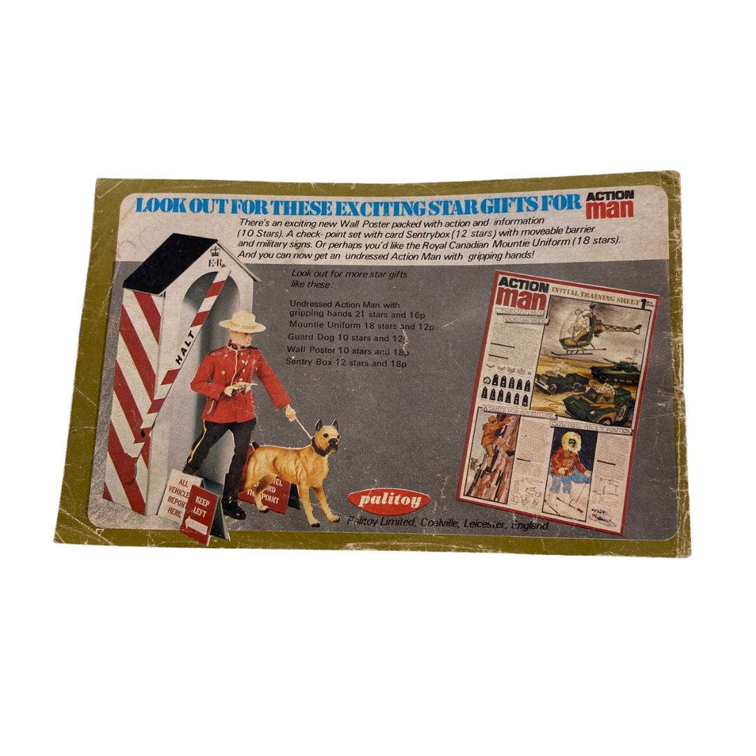 Action Man VAM Official Equipment Manual original 326