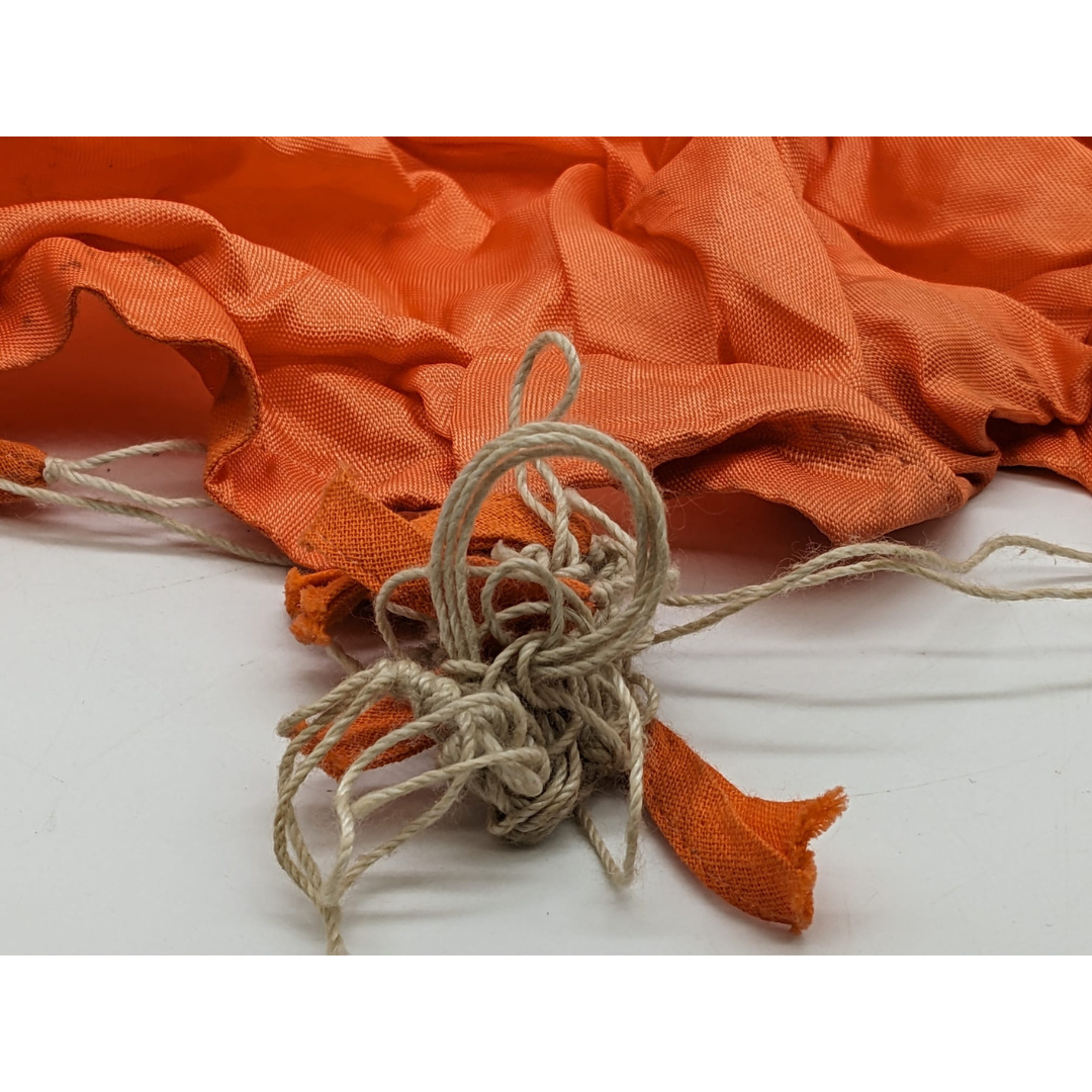 Vintage Action Man Red Devils Orange Parachute with string