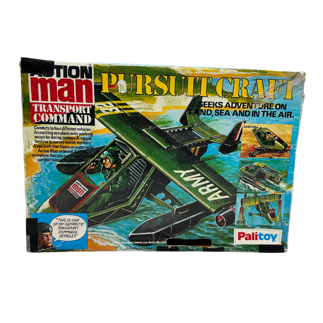 Action Man Pursuit Craft with poor box appears complete