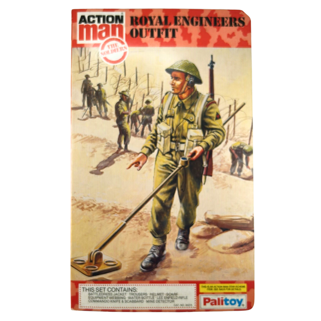 Action Man Royal Engineers MOC mint on card VAM