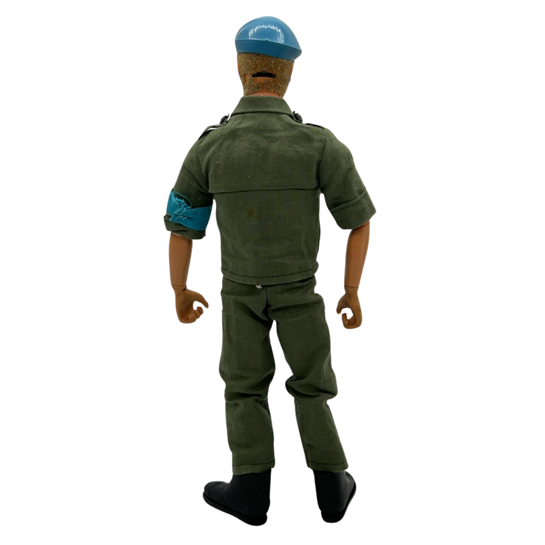 Vintage Action Man figure in United Nations uniform 483