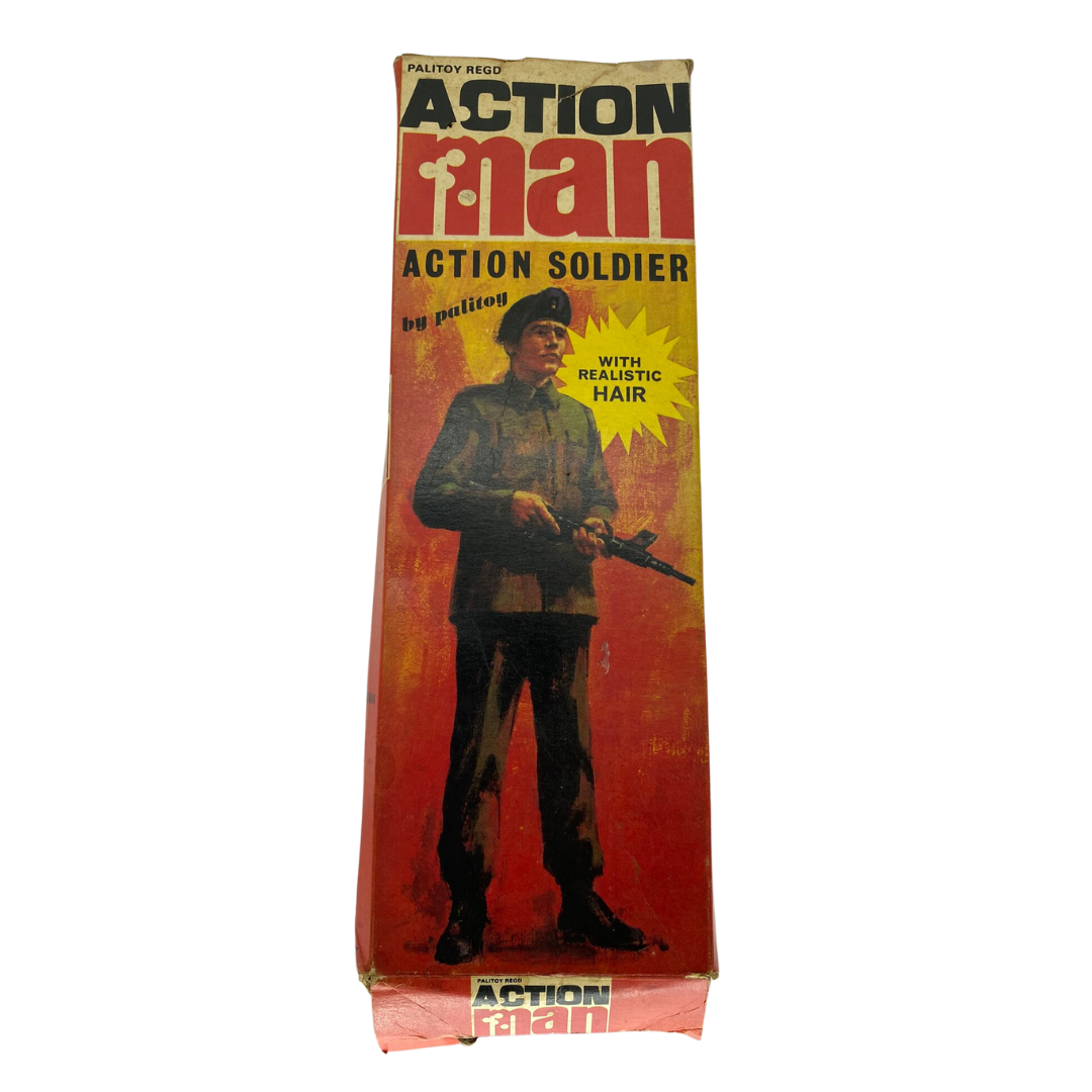 Action Man Palitoy with box and figure