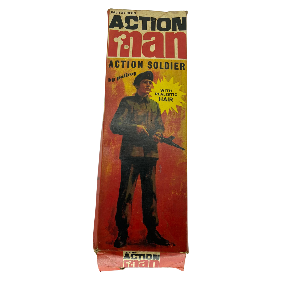 Action Man Palitoy with box and figure