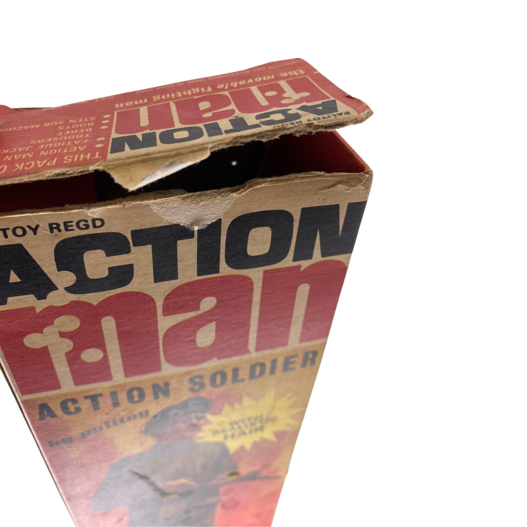 Action Man Palitoy with box and figure