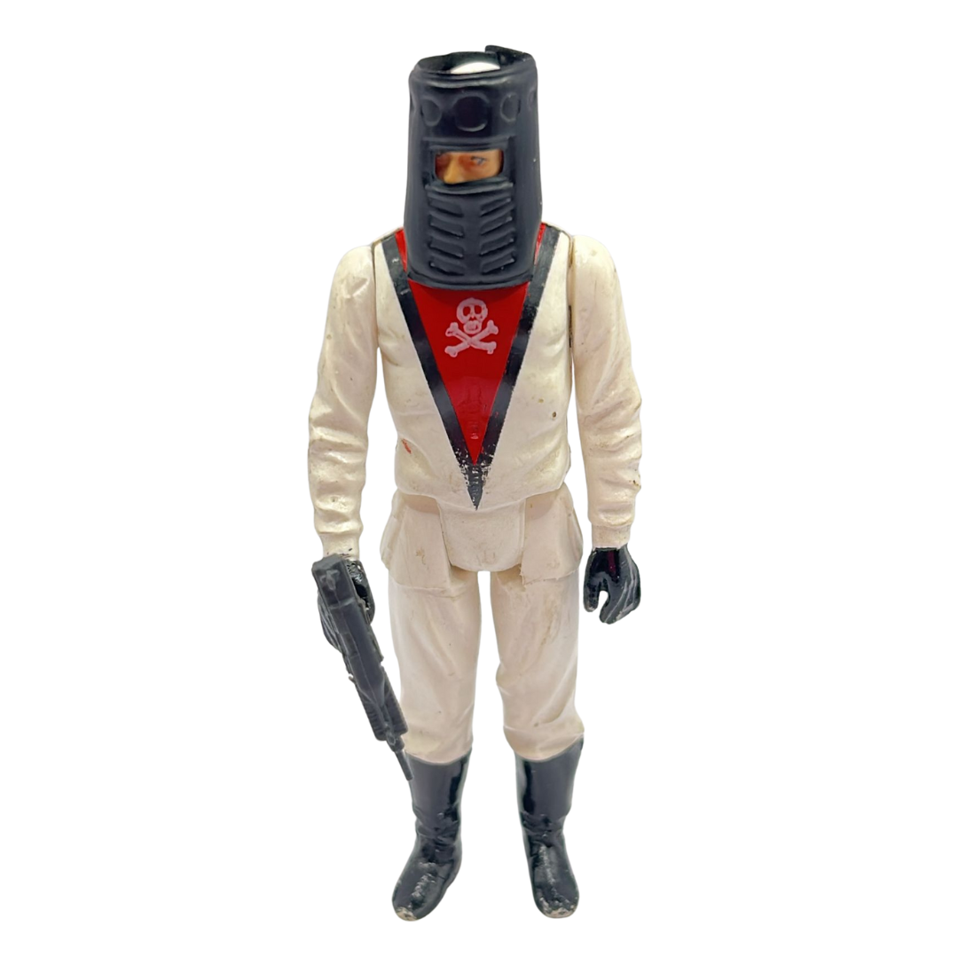 Action Force Baron Ironblood complete black gloves version by Palitoy 403A