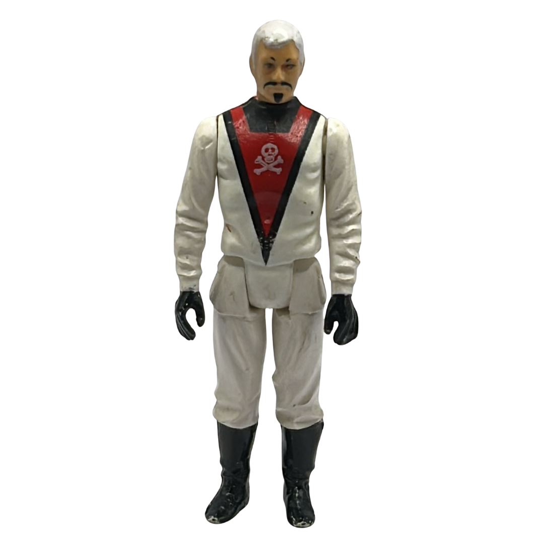 Action Force Baron Ironblood complete black gloves version by Palitoy 403A