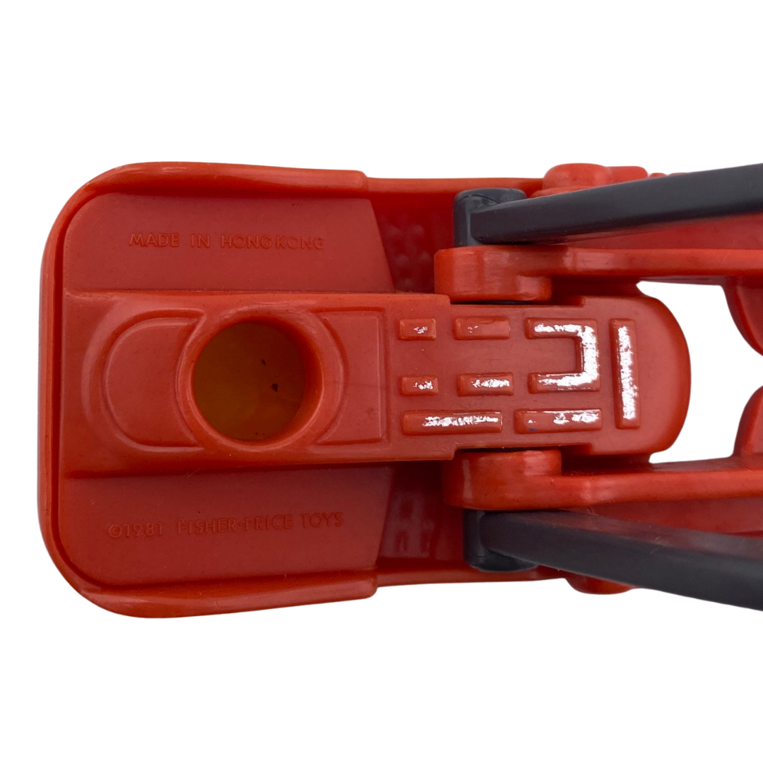 Fisher Price Adventure People Opticon Rare red robot figure 348