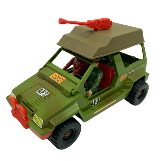 Action Force AF3 Vehicle complete First Series some cracks 3 figs included 305