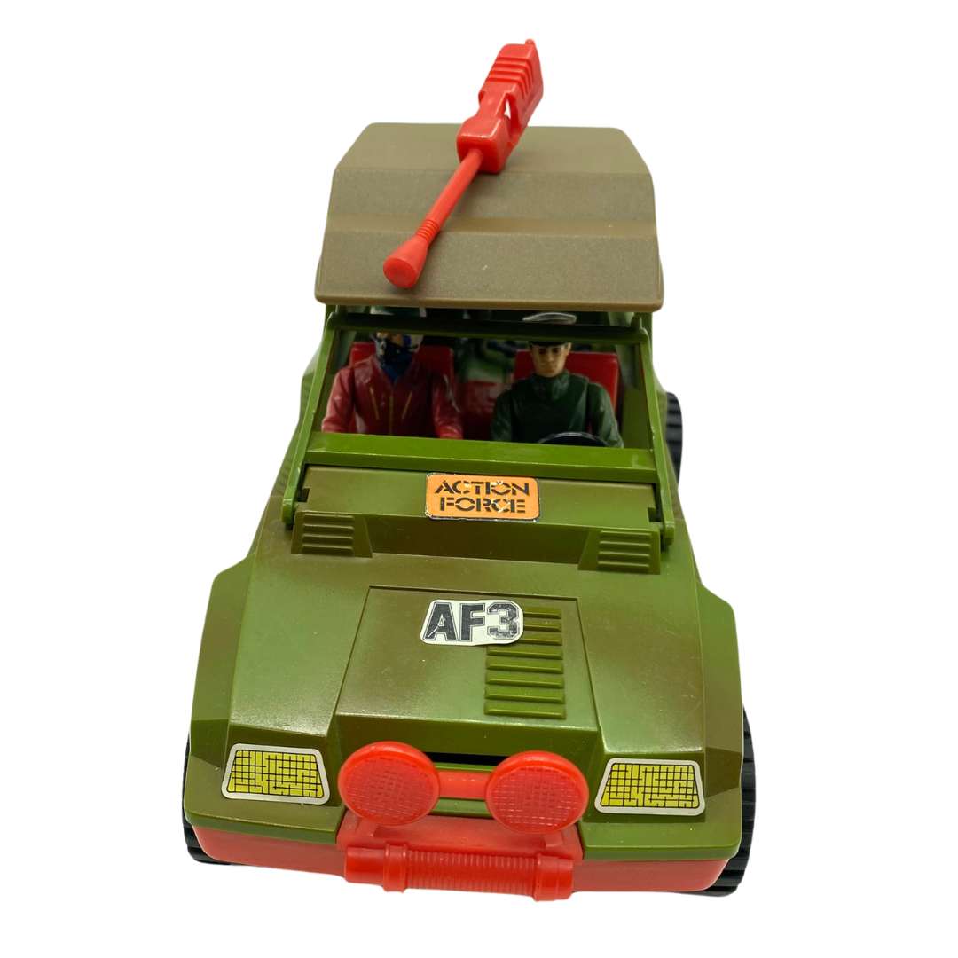 Action Force AF3 Vehicle complete First Series some cracks 3 figs included 305