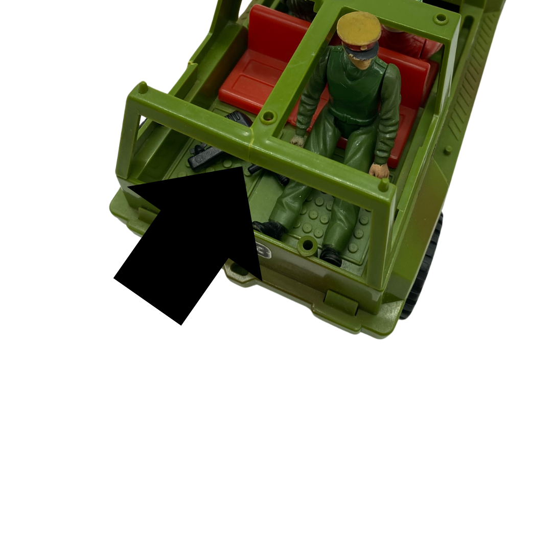 Action Force AF3 Vehicle complete First Series some cracks 3 figs included 305