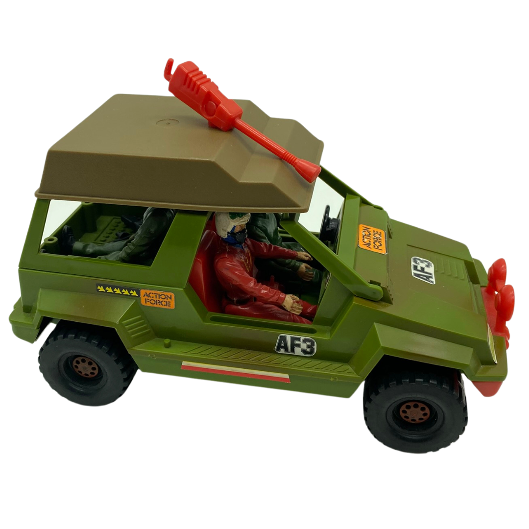 Action Force AF3 Vehicle complete First Series some cracks 3 figs included 305