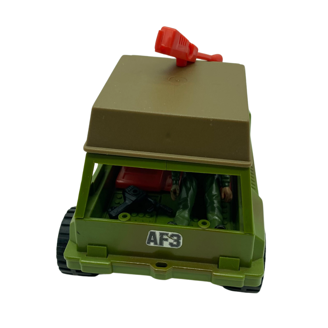 Action Force AF3 Vehicle complete First Series some cracks 3 figs included 305