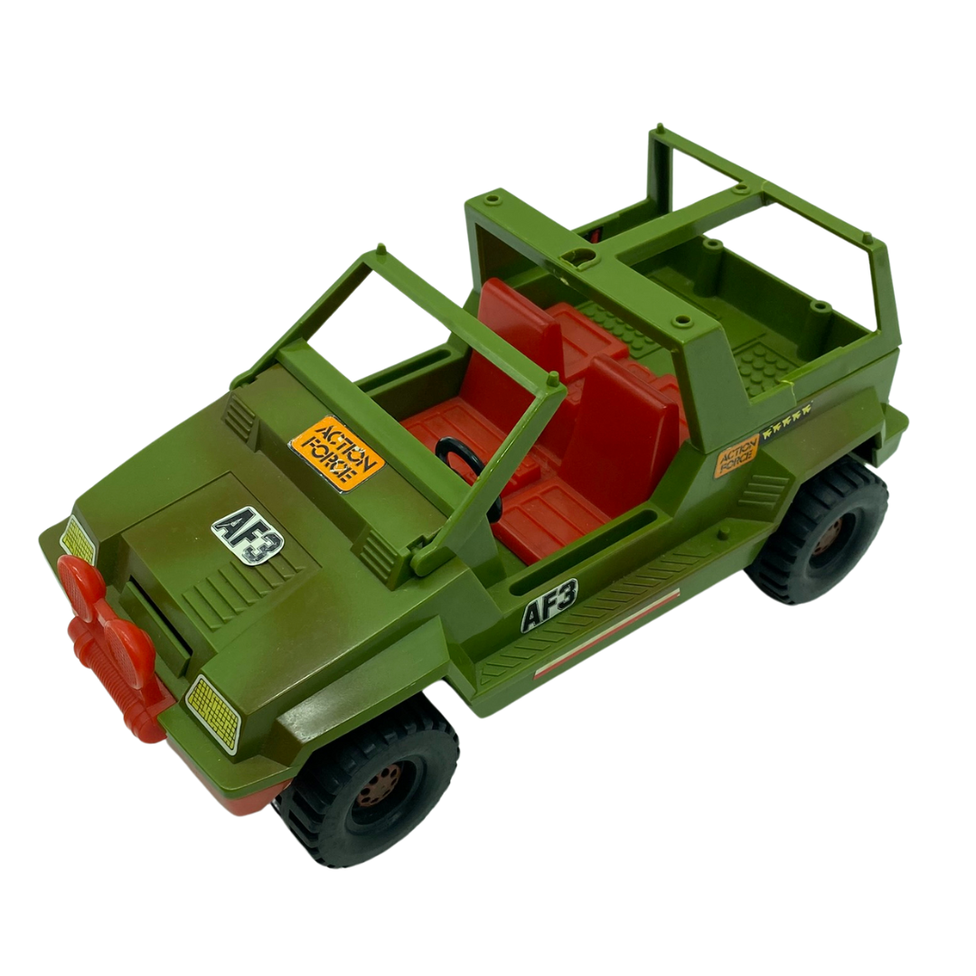 Action Force AF3 Vehicle complete First Series some cracks 3 figs included 305