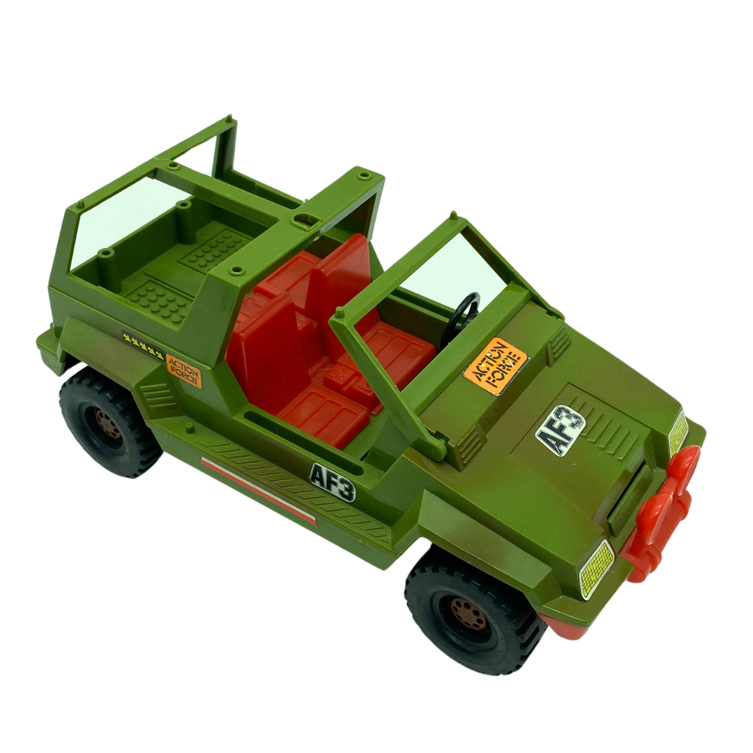 Action Force AF3 Vehicle complete First Series some cracks 3 figs included 305