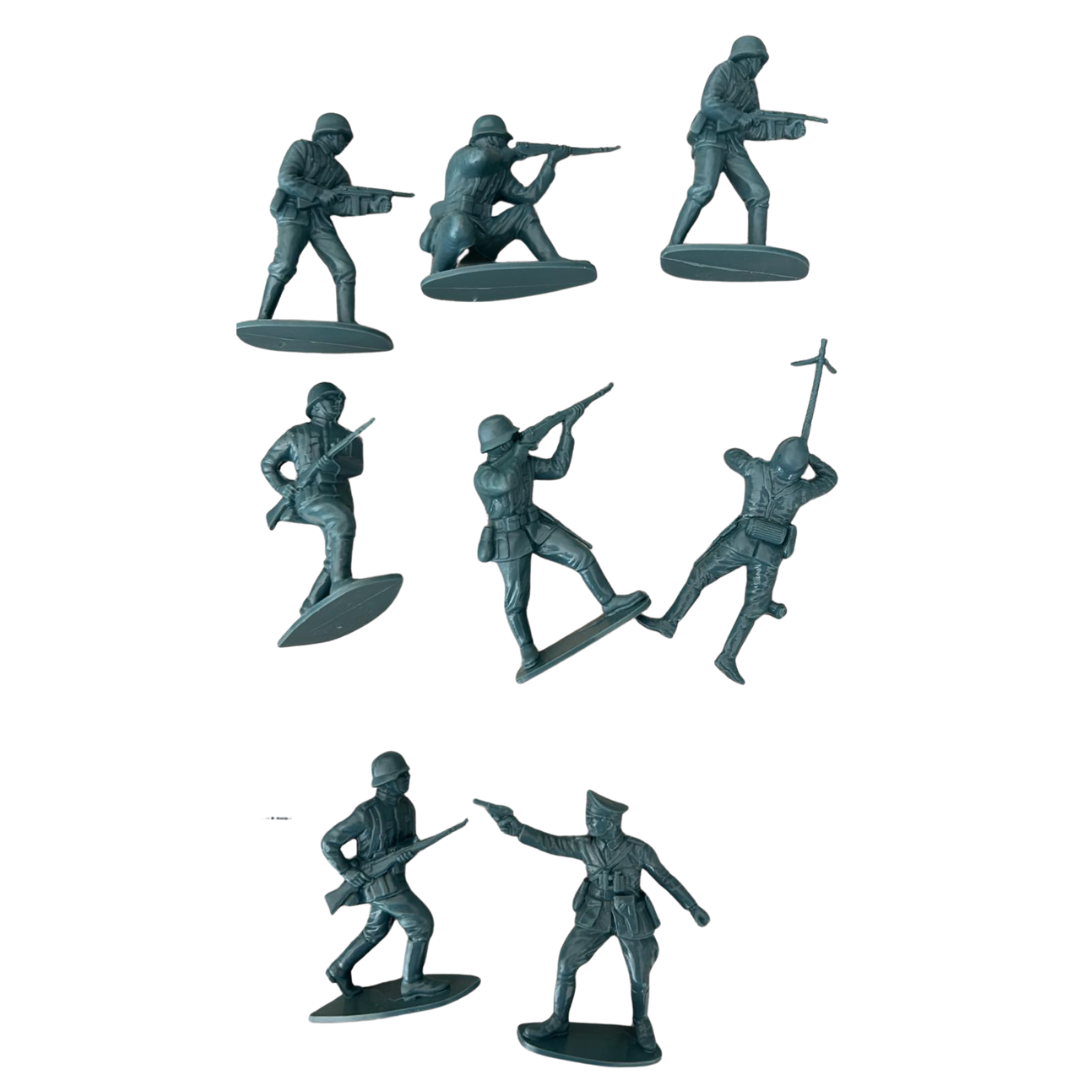 Airfix model figures German Infantry soldiers (14) with box