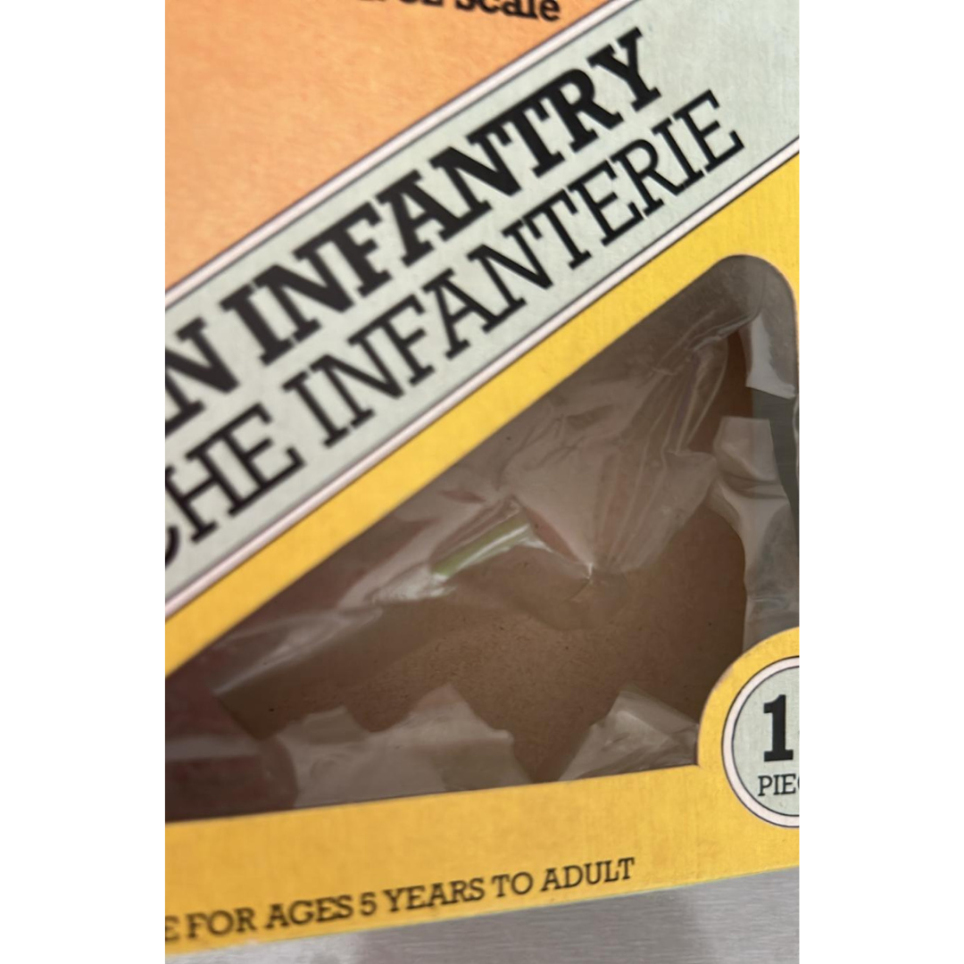 Airfix model figures German Infantry soldiers (14) with box