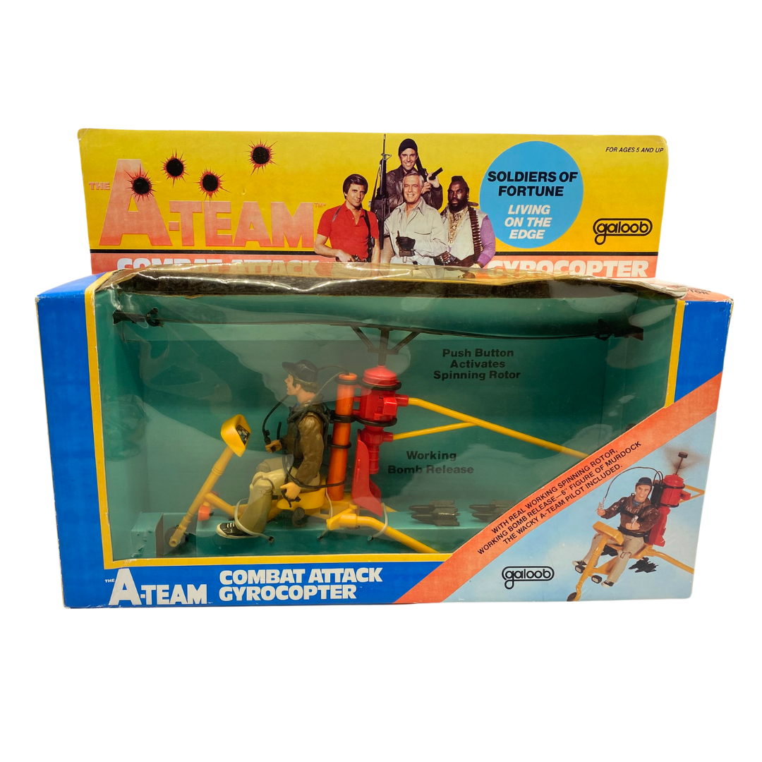 A-Team Combat Attack Gyrocopter / Helicopter boxed MIB