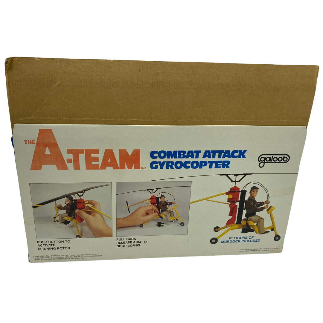 A-Team Combat Attack Gyrocopter / Helicopter boxed MIB