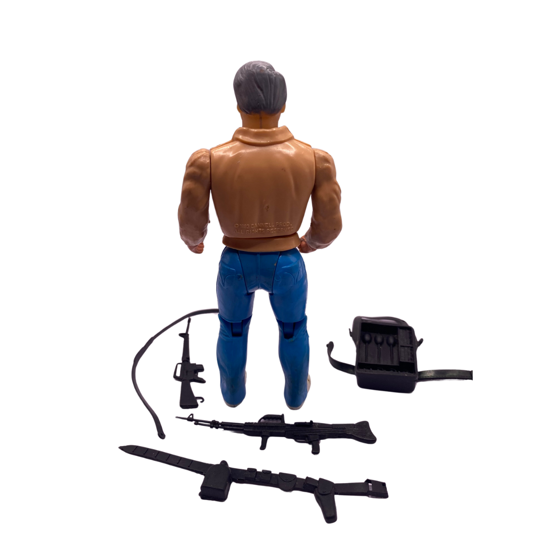 A-Team Hannibal figure near complete vintage by Galoob 388