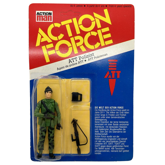 Vintage Palitoy German Action Force ATT Polizist MOC