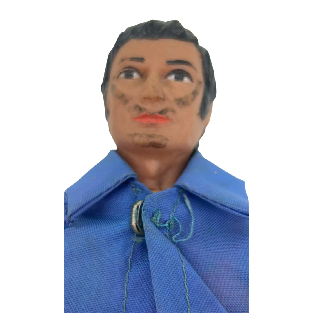 Action Jackson figure and jumpsuit by mego (some wear as shown) 103